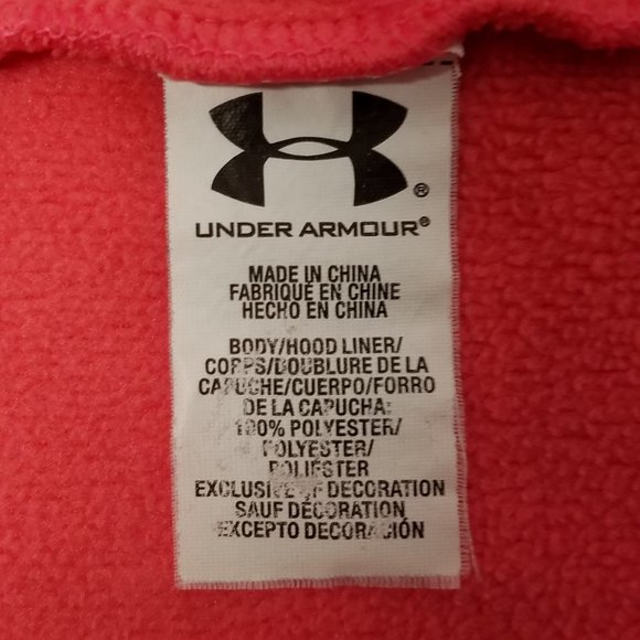Under Armour Pink Coldgear Storm Armour Fleece® Hoodie w/ Realtree Logo - Picture 15 of 16